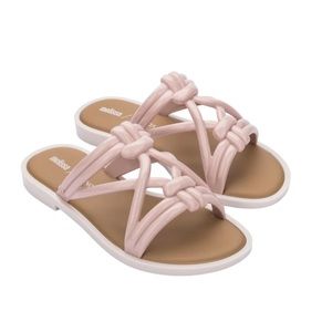 MELISSA WAVE SAND + SALINAS - PINK/BEIGE